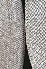 Panama hat brim edges