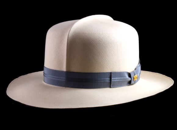 A fine hat in the Optimo style -- but not the $100,000 panama hat.