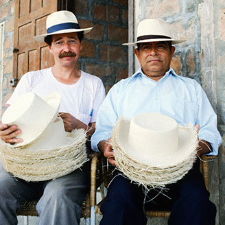 Brent Black and Rosendo Delgado in 1988