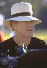 Robert Redford wearing a Brent Black Panama Hat