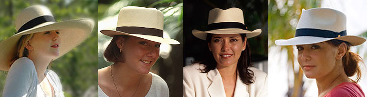 custom made montecristi panama hats for women