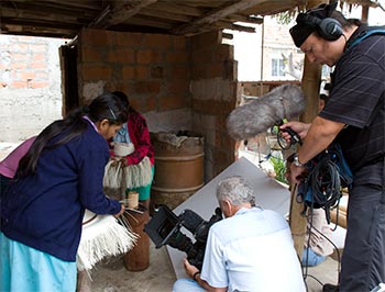 Documentary Shoot of Weavers