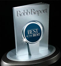 Robb Report Best of the Best Award
