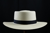 Bahama Beach Blanco genuine Panama hat - front view