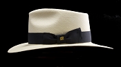 Kentucky Smith Blanco genuine Panama hat - side view 