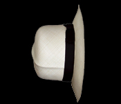How to roll up a Panama hat 3