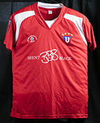 Pile football club jersey red